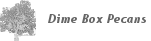 Dime Box Pecans Logo